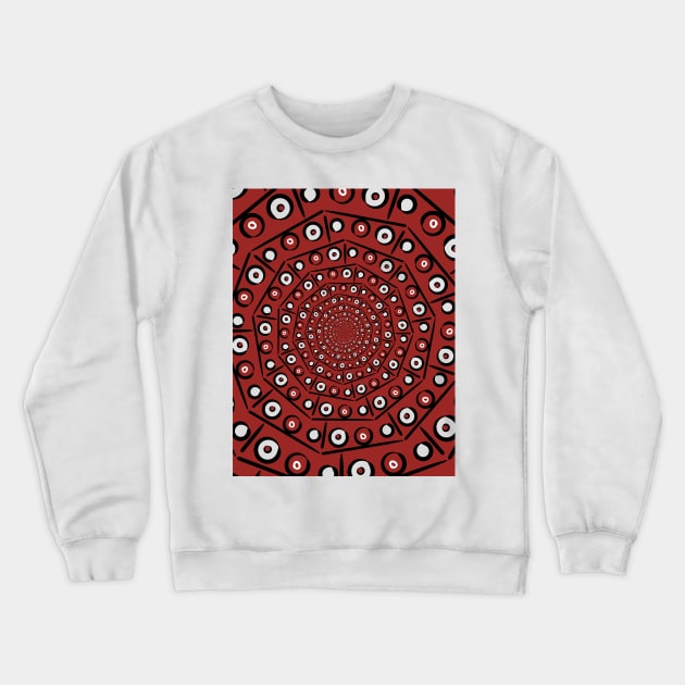 Drain Crewneck Sweatshirt by The E Hive Design